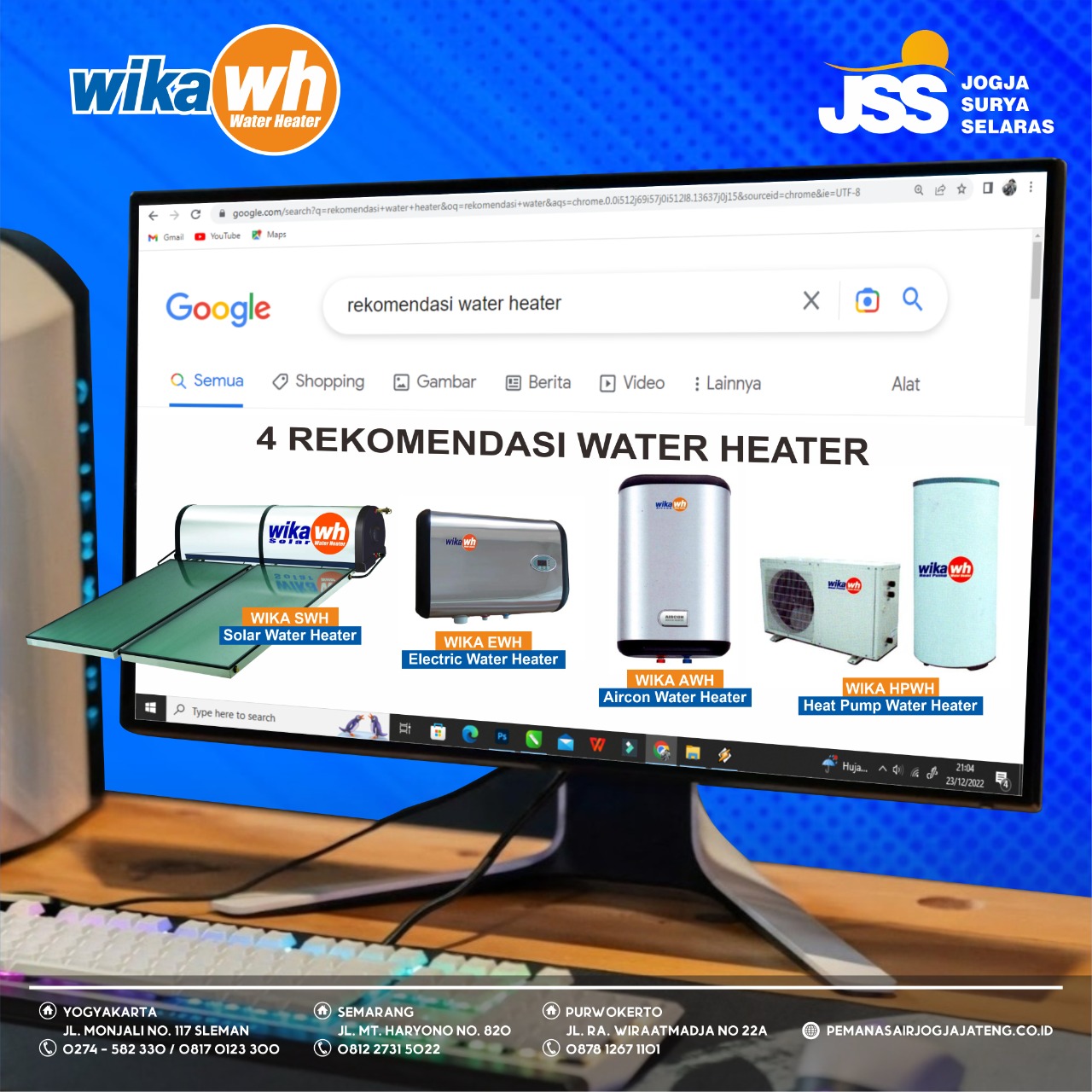 4 Rekomendasi Water Heater 